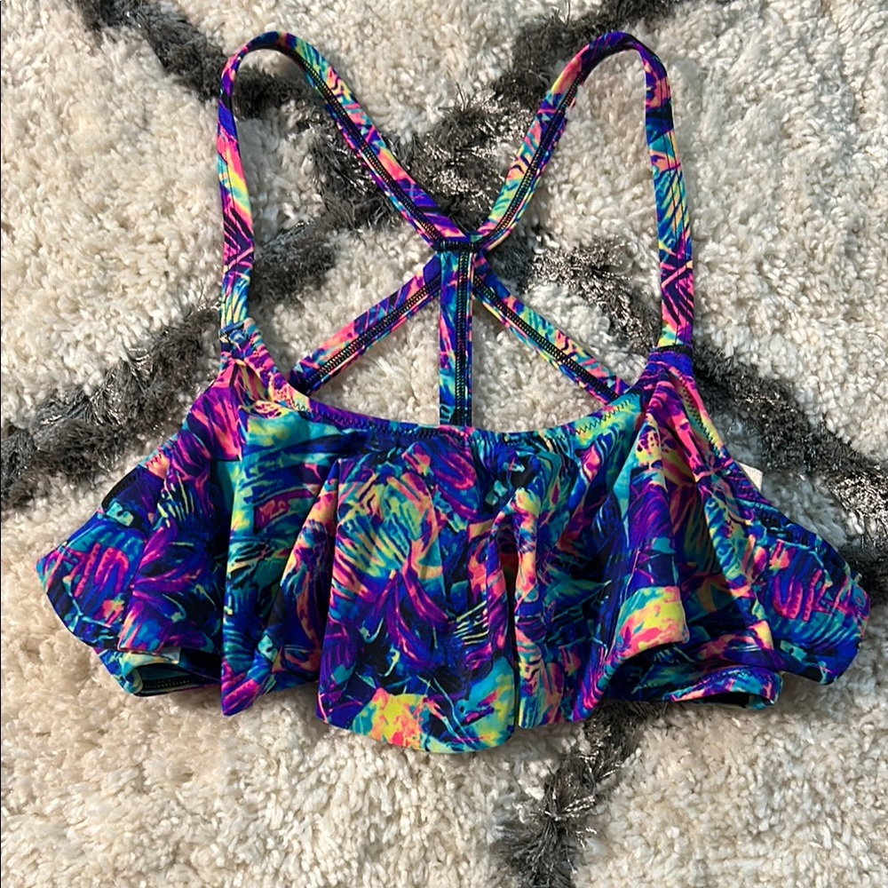 PINK Victoria's Secret Multicolor Bikini Top